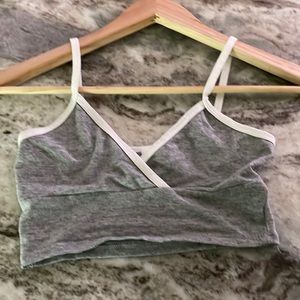 xs grey top